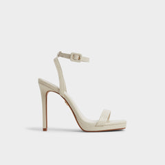 Kaathy Light Brown Women's Strappy Heels - Strappy heeled sandal | Aldo online