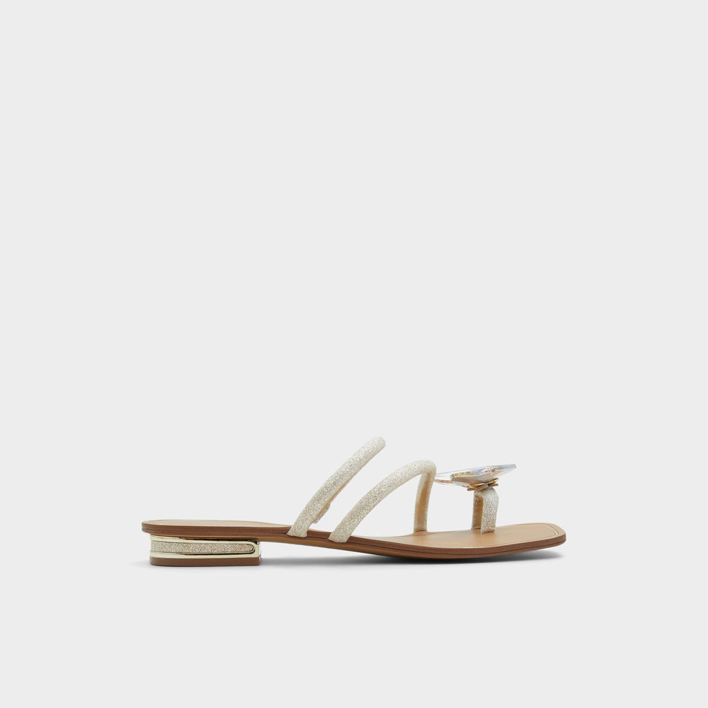 Garberia Silver Women's Flats - Flip flop | Aldo discount