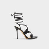 Marylou Black Women's Strappy sandals - Strappy heeled sandal | Aldo discount