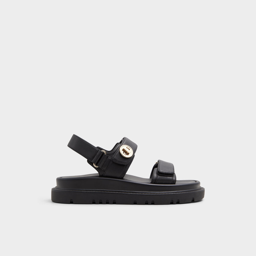 Linette Black Women's Footbed sandals - Footbed sandal, Footbed sandal | Aldo outlet