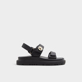 Linette Black Women's Footbed sandals - Footbed sandal, Footbed sandal | Aldo outlet