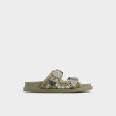Bohodream Khaki Women's Footbed sandals - Footbed sandal | Aldo on sale