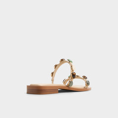Sapphira Medium Beige Women's Flats - Strappy flat sandal | Aldo sale