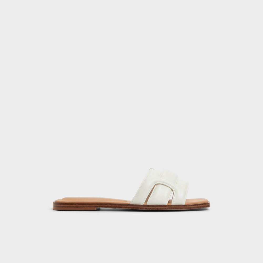 Eleny White Women's Flats - Slide sandal | Aldo sale