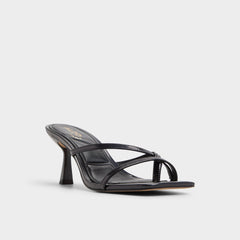 Calypsa Black Women's Animal Prints - Strappy heeled sandal, Block heel | Aldo on sale