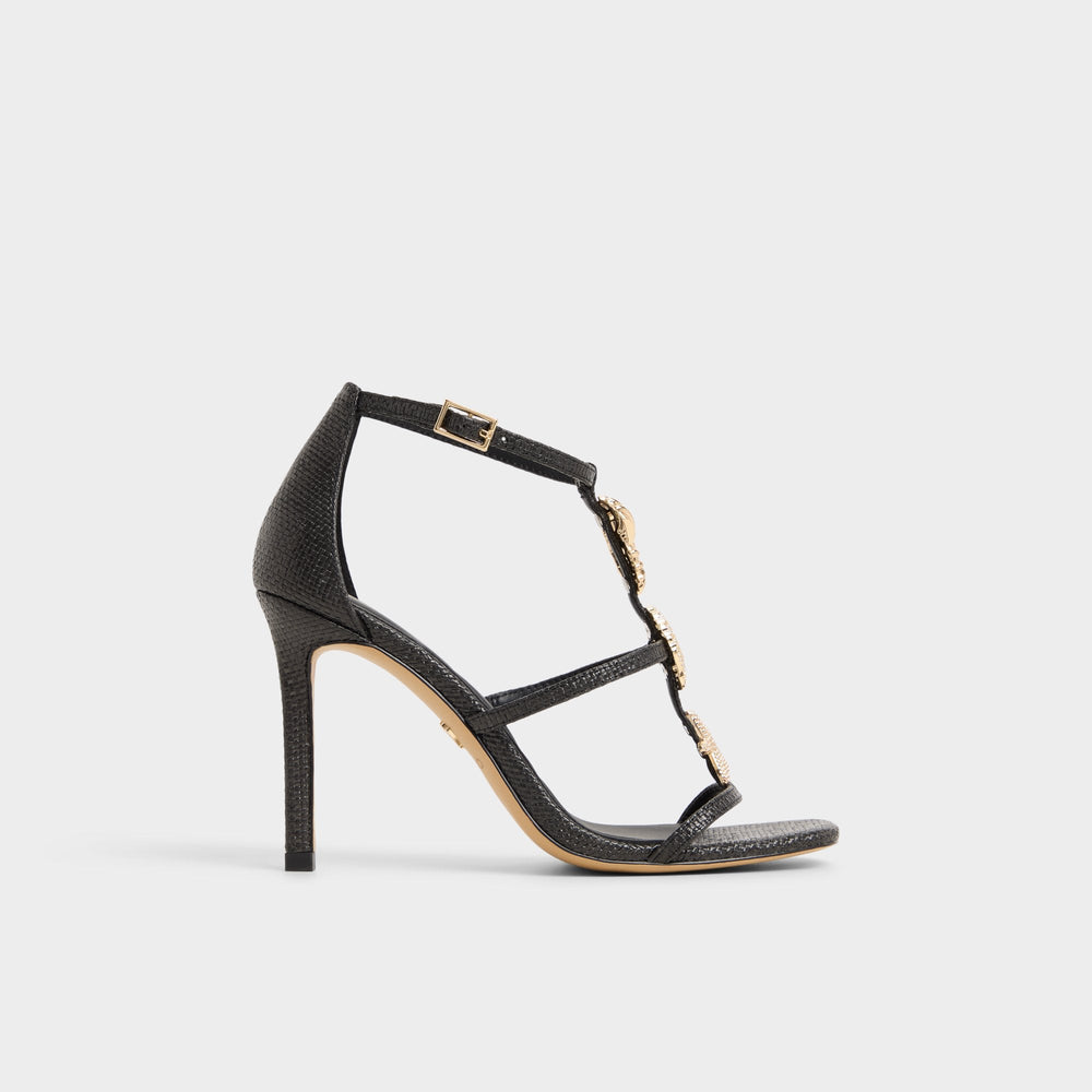 Summerdate Black Women's Strappy sandals - Strappy heeled sandal | Aldo outlet