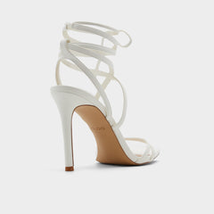 Phaedra in White - Strappy stiletto sandal, Stiletto heel | Aldo discount