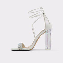 Onardonia in Open Natural - Strappy sandal, Block heel | Aldo discount