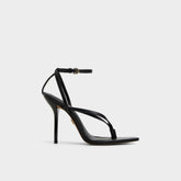 Abyfindley Black Women's Strappy sandals - Heeled flip flop, Stiletto heel | Aldo on sale