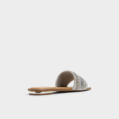 Navalia Silver Women's Flats - Slide sandal | Aldo discount
