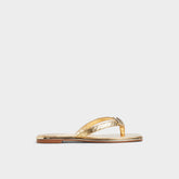 Conchiglia Gold Women's Flats - Flip flop | Aldo for sale