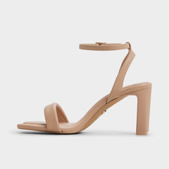 Aurorai Bone Women's Strappy sandals - Strappy heeled sandal, Block heel | Aldo online