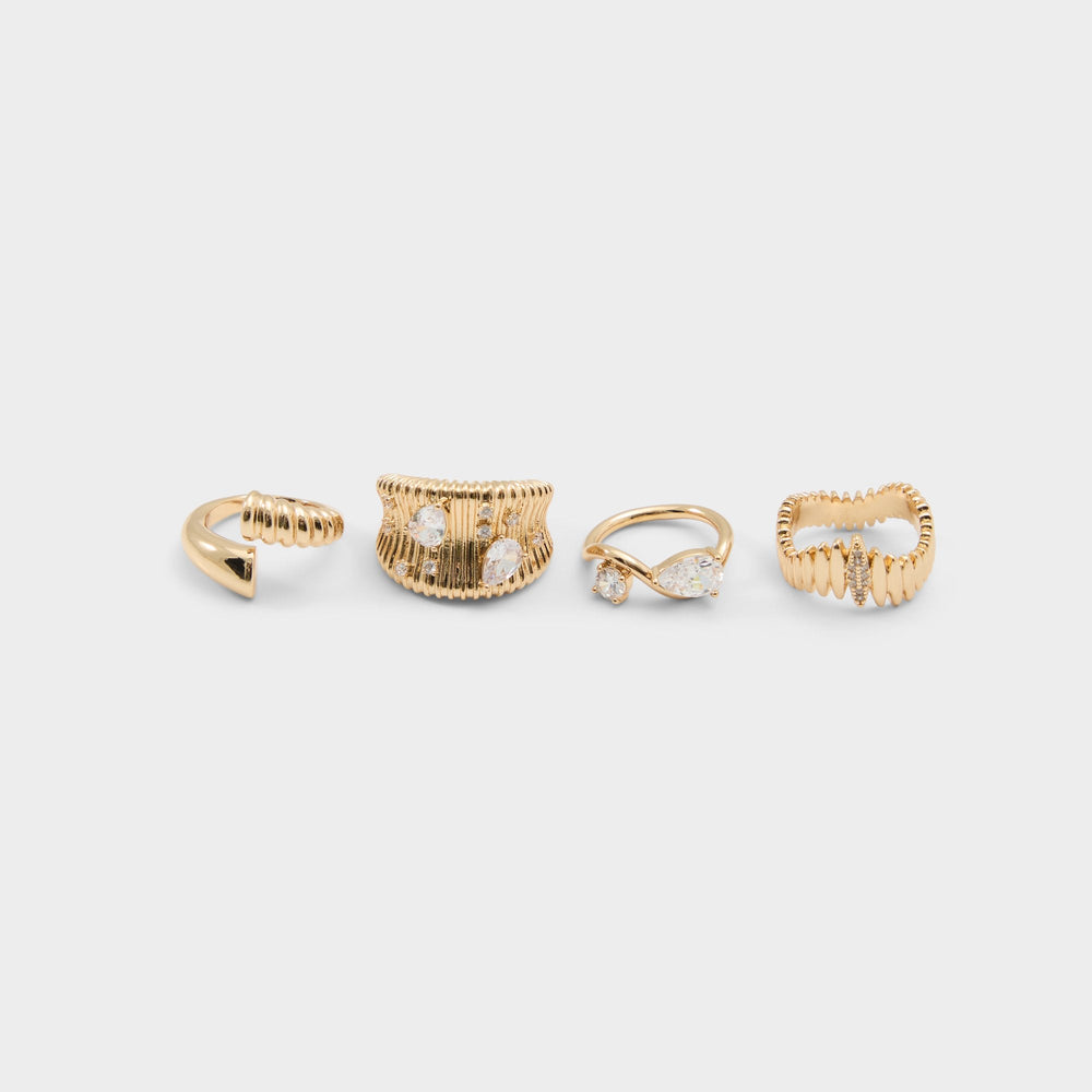 Alexxe in Gold Clear Multi - Ring | Aldo online