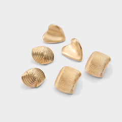 Buttons in Gold - Button earrings | Aldo online