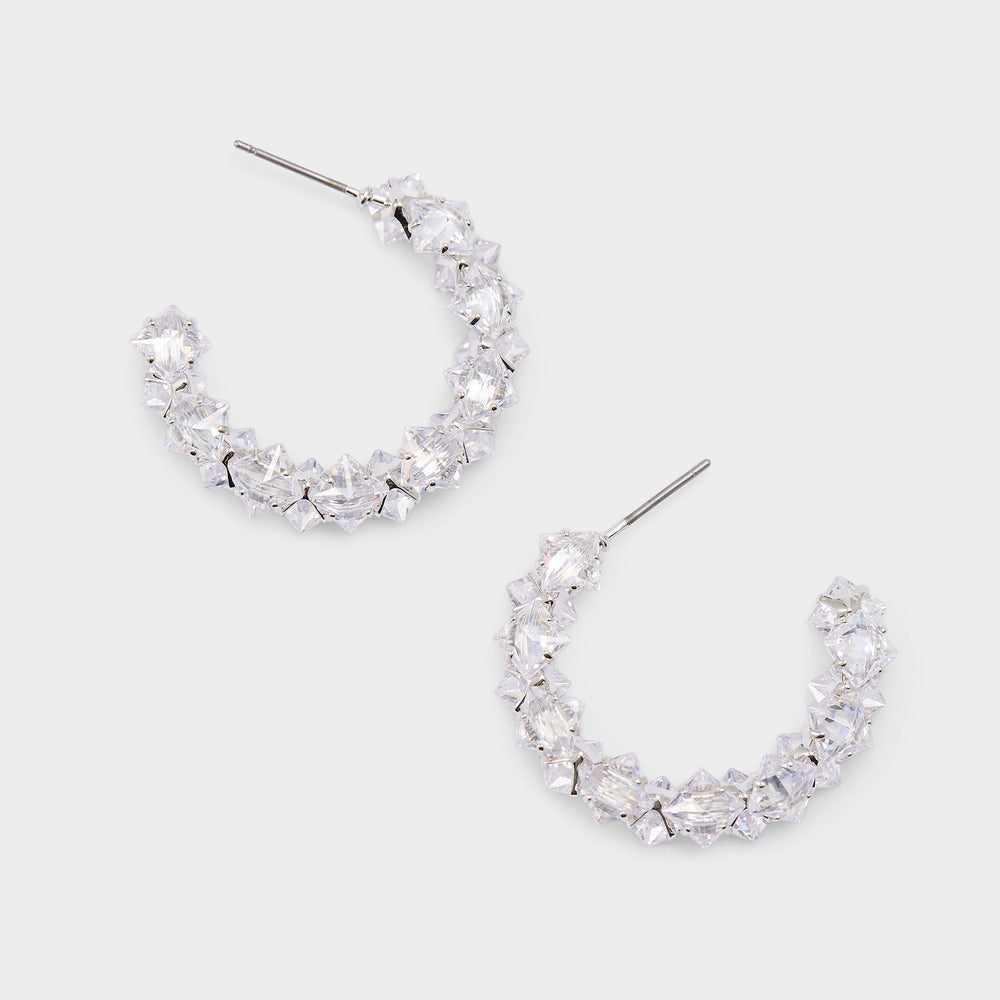 Adedrimar Silver/Clear Multi Women's Cubic Zirconia - Earrings | Aldo sale
