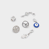 Lacecharms Silver/Clear Multi Women's Shoe Charms & Laces - Shoe charms | Aldo online