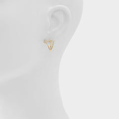 Asieweth Gold/Clear Multi Women's Earrings - Earrings | Aldo outlet