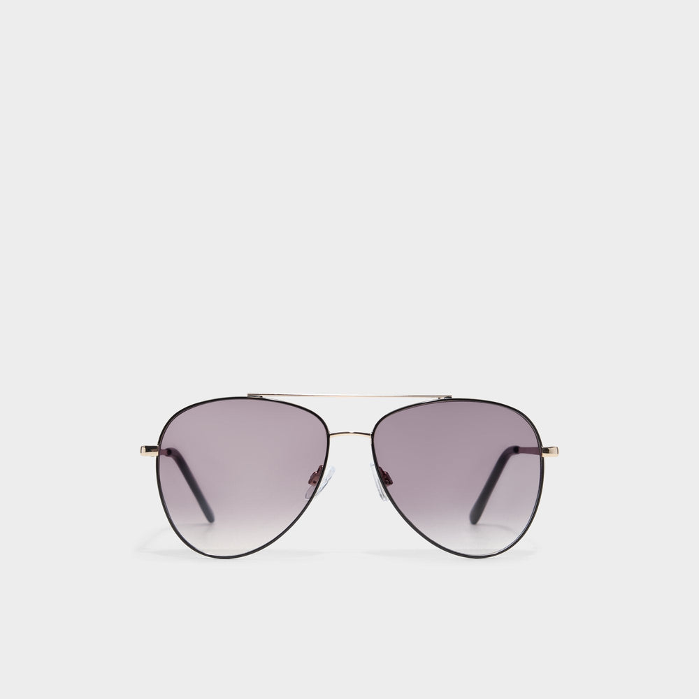 Arilicanx Black/Gold Multi Women's Aviator - Aviator sunglasses | Aldo discount