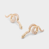 Serpenta in Gold Clear Multi - Chandelier earrings | Aldo for sale