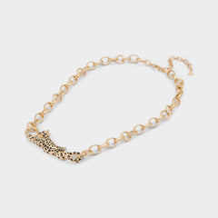Panthere in Black Gold Multi - Pendant necklace | Aldo for sale