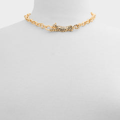 Panthere in Black Gold Multi - Pendant necklace | Aldo for sale