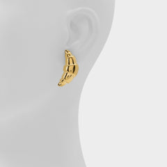Croissants Gold Women's Stainless Steel - Button earrings | Aldo online