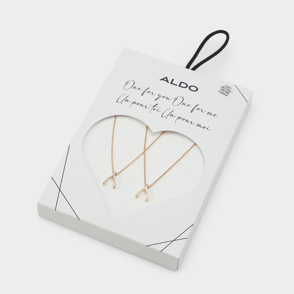 Makeawish Gold/Clear Multi Women's Necklaces - Gift set | Aldo on sale