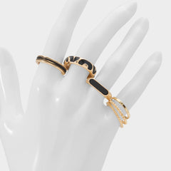 Wildora in Black Gold Multi - Stackable rings | Aldo for sale