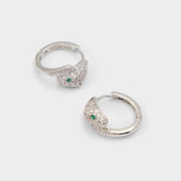 Feraluxe in Silver Clear Multi - Hoop earrings | Aldo for sale