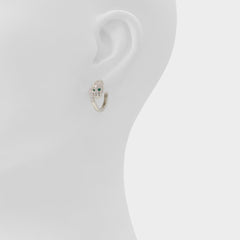 Feraluxe in Silver Clear Multi - Hoop earrings | Aldo for sale