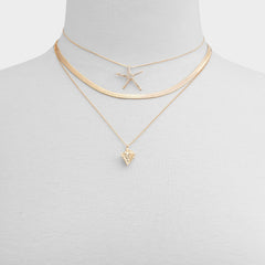 Seascharms Gold/Clear Multi Women's Necklaces - Layered necklace | Aldo online