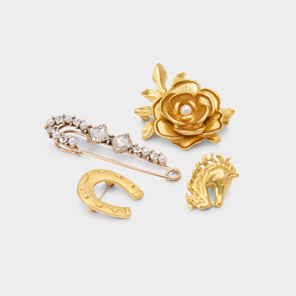 Wildatheart in Gold - Decorative brooch | Aldo on sale
