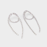 Wude in Silver Clear Multi - Chandelier earrings | Aldo outlet