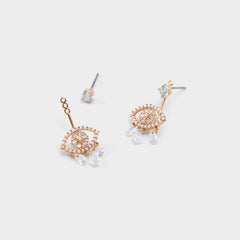 Eulalie Gold/Clear Multi Women's Gold plated - Earrings | Aldo discount