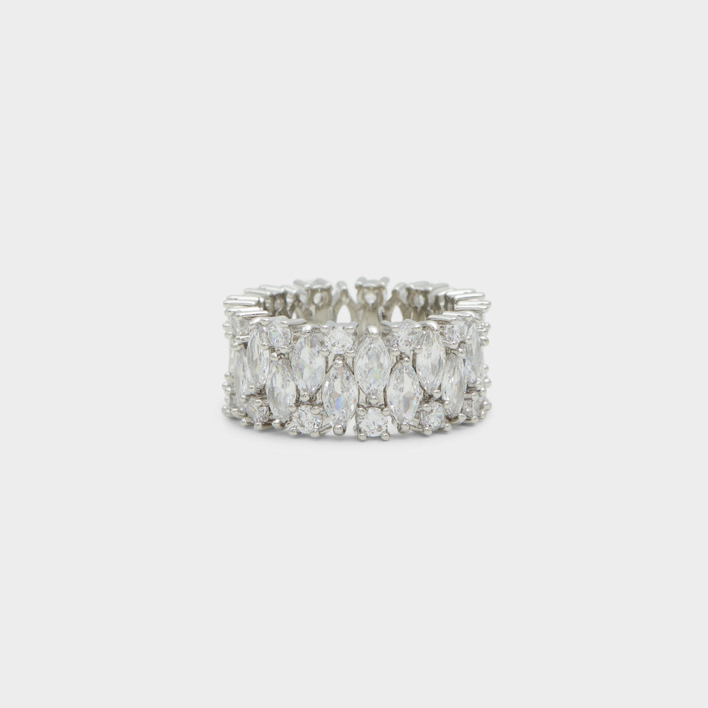 Nikka Silver/Clear Multi Women's Cubic Zirconia - Ring | Aldo discount