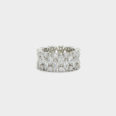 Nikka Silver/Clear Multi Women's Cubic Zirconia - Ring | Aldo discount