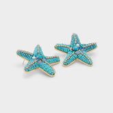 Starfishh in Turquoise - Statement earrings | Aldo discount