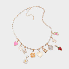 Charmcrazy Bright Multi Women's Necklaces - Charm necklace | Aldo online