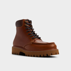 Grier in Cognac - Combat boot, Lug sole | Aldo sale