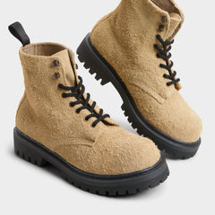 Doublezero in Sand - Combat boot | Aldo discount