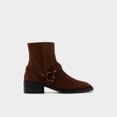 Marcos in Dark Brown - Ankle boot, Block heel | Aldo sale