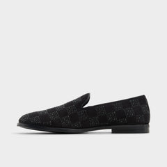 Casino Other Black Synthetic Textured Men's Dress Shoes - Loafer | Aldo for sale