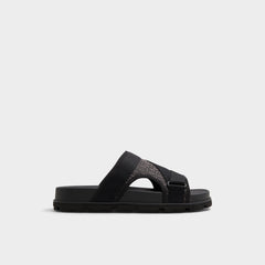 Deniels Open Black Men's Slides - Slide sandal | Aldo on sale