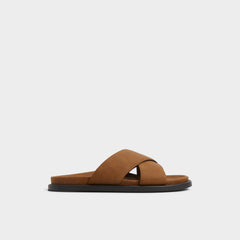 Marrin Cognac Men's Slides - Slide sandal | Aldo outlet