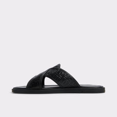 Olino Open Black Men's Slides - Slide sandal | Aldo discount