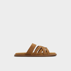 Haniff Camel Men's Sandals & Slides - Strappy flat sandal | Aldo discount