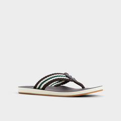 Adede Dark Brown Men's Flip flops - Flip flop | Aldo outlet