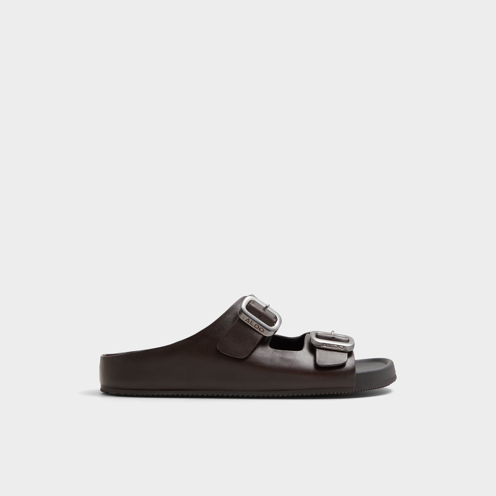 Kennebunk Dark Brown Men's Slides - Slide sandal | Aldo sale
