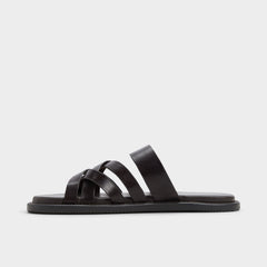 Haniff Brown Men's Sandals & Slides - Strappy flat sandal | Aldo discount