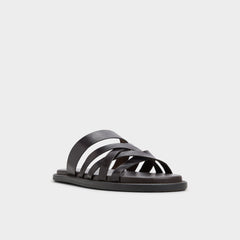 Haniff Brown Men's Sandals & Slides - Strappy flat sandal | Aldo discount